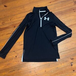 Under Armour Black Quarter Zip Pullover